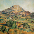 One of Paul Cezanne’s countless painting of the mountain One of Paul Cezanne’s countless painting of the mountain